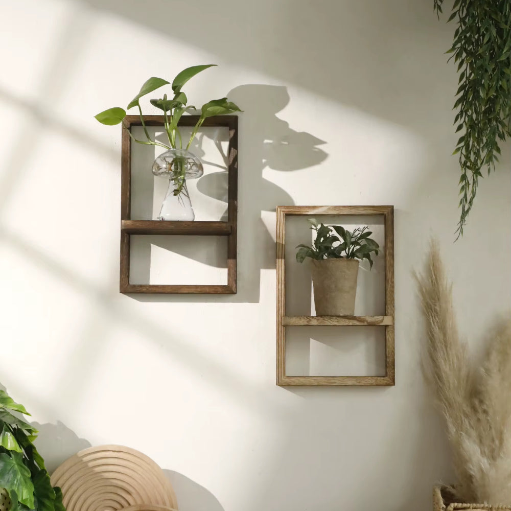 ATELIER Vägghylla trä